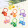 Green transparent five-pointed star + 3cm collar + 14mm bell  + Rs.20.00 