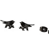 European and American hip-hop jewelry stainless steel bear elk snake bird bee cute animal series earrings earrings