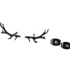 2025 female Japanese and Korean version of deer antler earrings forest style sweet personality simple small fresh elk antler ear jewelry wholesale