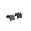 European and American Christmas and Halloween new stainless steel mini funny pumpkin skull bat spider earrings wholesale