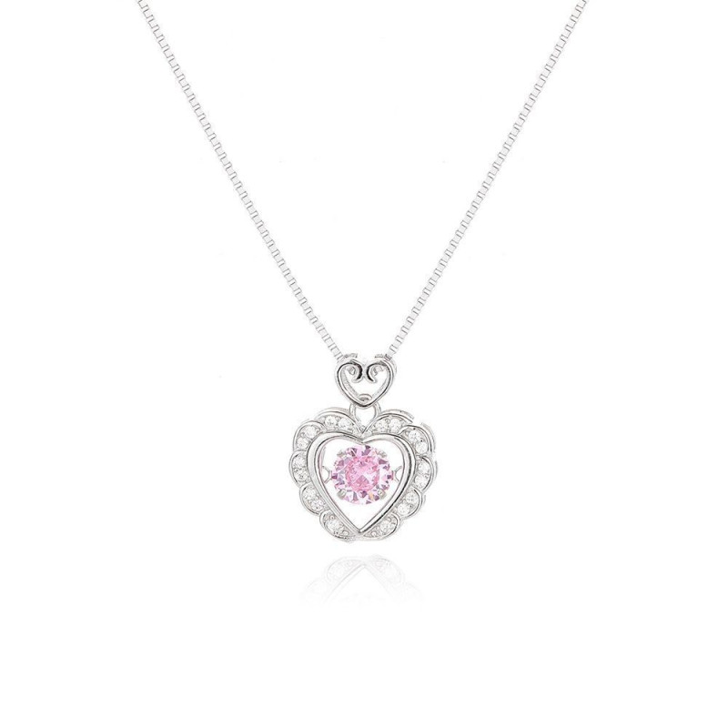 Heartbeat frequency necklace, female love, sweetness, gentleness, niche light luxury clavicle chain, exquisite gift for girlfriend