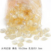 ABS Symphony Imitation Pearl Shell Peony Petals Handmade DIY Earrings Hairpin Flower Jewelry Manufacturer Wholesale