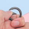 AliExpress Alloy Open Spring Ring Round Buckle Open Ring Keychain Bag Small Pendant DIY Creative Round Buckle