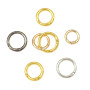 AliExpress Alloy Open Spring Ring Round Buckle Open Ring Keychain Bag Small Pendant DIY Creative Round Buckle