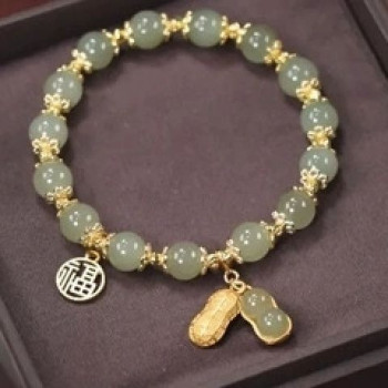 Good thing Peanut Lucky Bracelet niche design temperament versatile student bracelet best friend gift