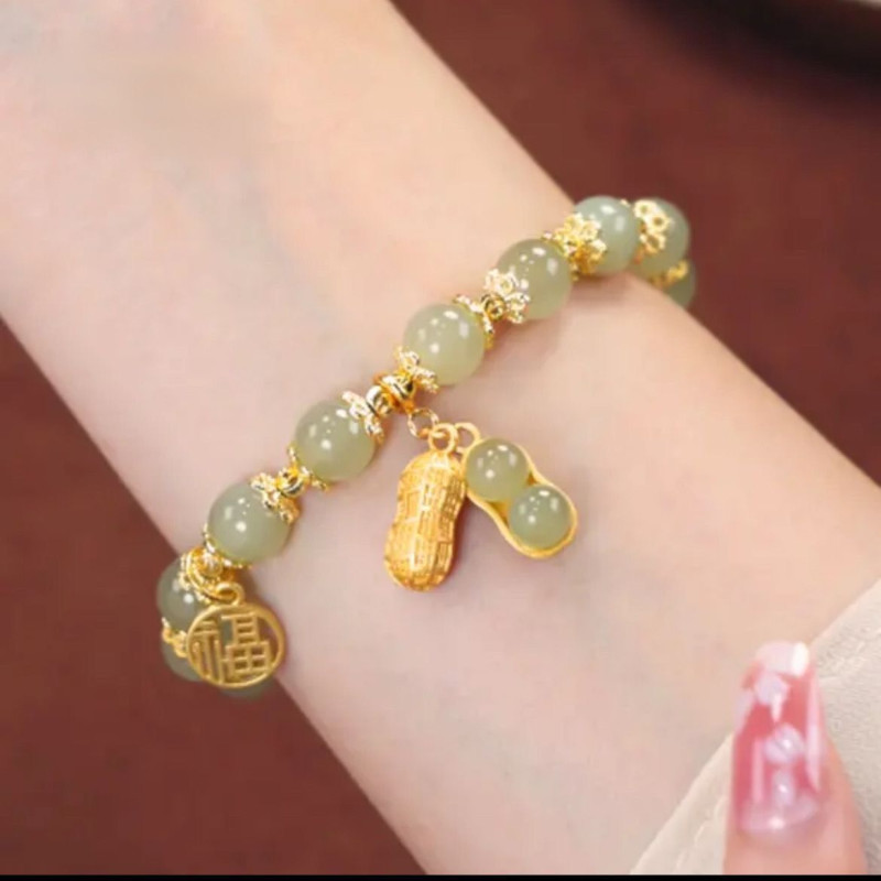 Good thing Peanut Lucky Bracelet niche design temperament versatile student bracelet best friend gift