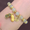 Good thing Peanut Lucky Bracelet niche design temperament versatile student bracelet best friend gift