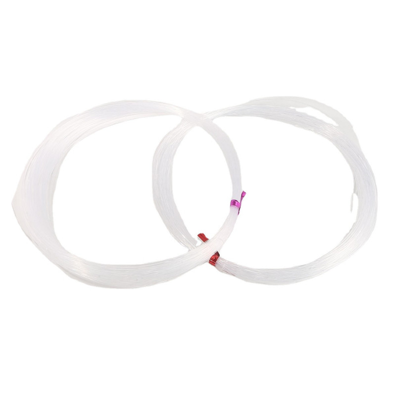 0.2-0.8MM transparent fishing line non-elastic crystal line beading line diy handmade bracelet jewelry material