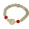 Interlocking Hetian Yu bracelet female ins design love bracelet female best friend birthday gift niche light luxury