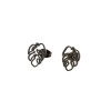 Japanese and Korean literary retro bohemian style earrings for women new big tree leaf earrings European and American cross-border earrings wholesale