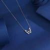 Hollow diamond butterfly necklace, Chinese Valentine's Day gift for girlfriend and bestie, practical and thoughtful birthday gift
