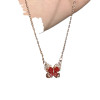 Filigree butterfly necklace love new Chinese style necklace ins butterfly simple