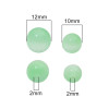 8-12mm color resin imitation cat eye round beads diy handmade beading material bracelet jewelry accessories