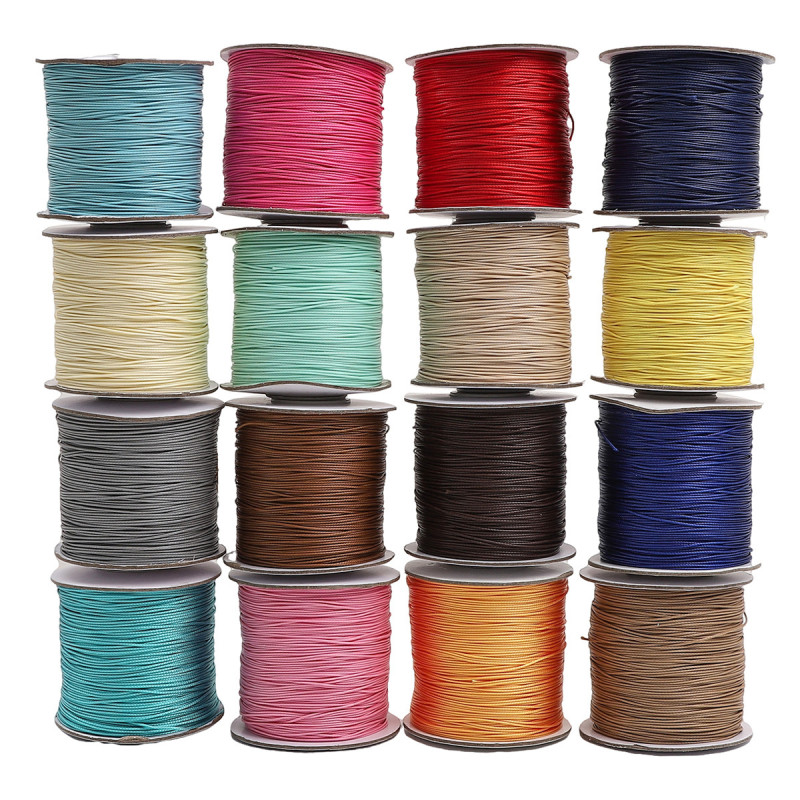 0.5mm DIY jewelry wire material Korean wax wire wax rope imitation leather rope beaded necklace bracelet material jewelry accessories