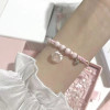 Pink KT cat Hello Kitty braided rope bracelet for student couple Hello Kitty for girlfriend