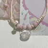 Pink KT cat Hello Kitty braided rope bracelet for student couple Hello Kitty for girlfriend