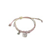 Pink KT cat Hello Kitty braided rope bracelet for student couple Hello Kitty for girlfriend