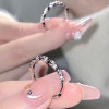 Ring ins niche 2024 new style high appearance simple temperament adjustable ring unique