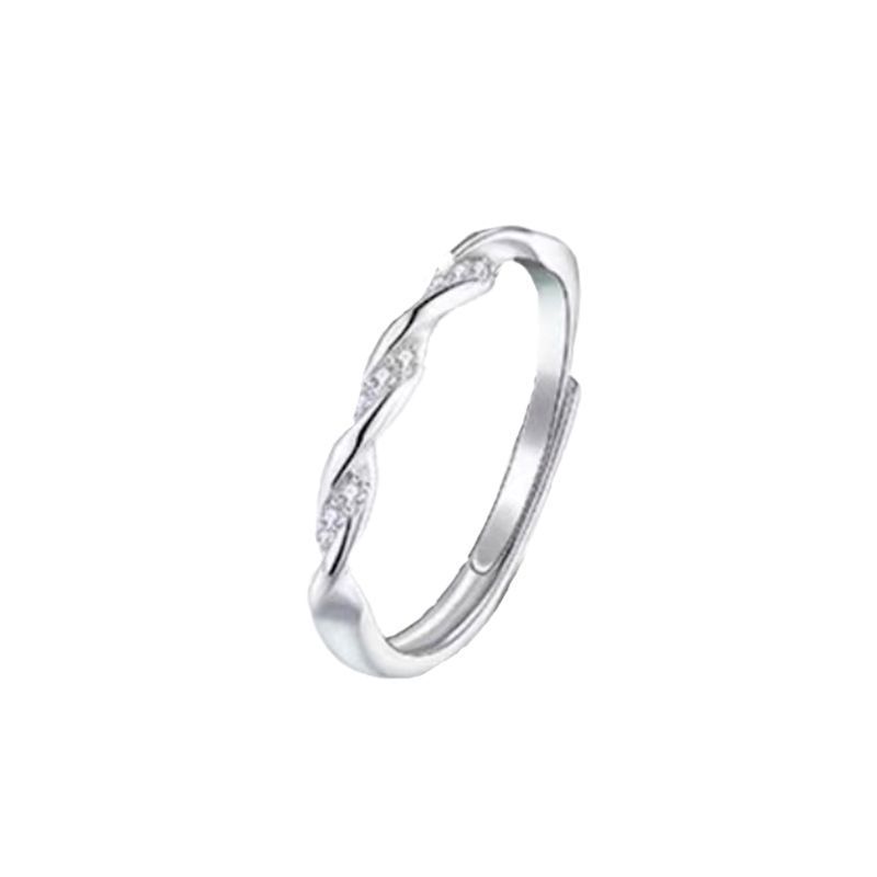 Ring ins niche 2024 new style high appearance simple temperament adjustable ring unique