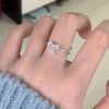 Bow ring for women, adjustable ring ring, sweet girly heart, gift to best friend and girlfriend