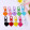 Mixed color door buckle 