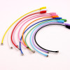 Colored 5cm painted stainless steel wire spring coil live buckle key ring pendant. Ready-made manufacturer supplies handmade accessories.