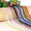6/8mm glass crystal faceted wheel beads flat beads handmade diy bracelet jewelry accessories factory direct sales wholesale