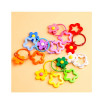 Hyuna small fresh colorful flowers stars bell keychain pendant holiday gift bag earphone set pendant