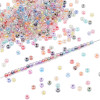 2-4mm domestic super-excellent fantasy pearl dye core glass rice beads beading handmade diy homemade bracelet necklace accessories