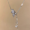 Commuting style fashionable men's and women's multi-purpose necklaces, versatile and sweet student Internet celebrity popular wholesale