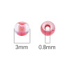2-4mm domestic phantom pearlescent dye core glass rice beads beading handmade diy homemade loose beads bracelet necklace accessories