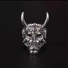 Popular Golden Horn Prajna Ring, Men’s Ghost Mask, Cool Personalized Accessories