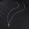 Foreign trade stainless steel pendant cross men's necklace hip-hop clothing accessories accessories personalized jewelry cross-border wholesale