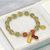 Good thing Peanut Bracelet Two Worlds Happy Classic Chinese Style Versatile Light Luxury Fashion Simple Hand Jewelry Wholesale