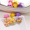 DIY creative simulation hands and feet cookies keychain pendant colorful bell spring buckle accessories ins style pendant