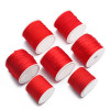 0.4-2.5mm red jade wire bracelet braided red rope DIY hand rope material ring Chinese knot jade wire red wire rope