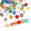 10mm acrylic faceted beads round square handmade diy bracelet necklace bead material jewelry accessories