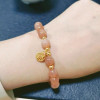 2025 Sun High Quality Niche Original Exquisite Design Fu Pendant Women's Bracelet