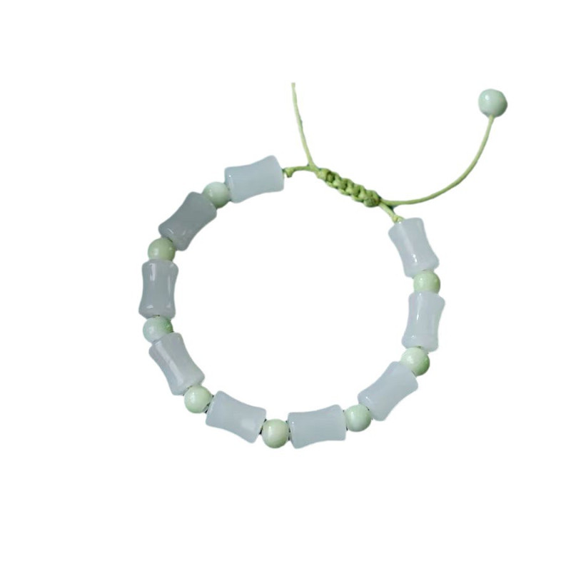 New Chinese style light luxury bamboo bracelet for women ins niche fashion versatile design high quality