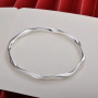 High-end water ripple bracelet women's solid bracelet young style high-end ins bracelet