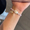 Hello Kitty Fu brand braided bracelet is simple and sweet, girl's heart, best friend's bracelet, daughter