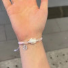 Hello Kitty Fu brand braided bracelet is simple and sweet, girl's heart, best friend's bracelet, daughter