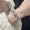 kitty cat bracelet female ins niche design simple and versatile couple student bracelet