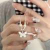 Butterfly necklace for women, versatile, high-end, ins style, light luxury, niche design, exquisite clavicle chain