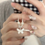 Butterfly necklace for women, versatile, high-end, ins style, light luxury, niche design, exquisite clavicle chain