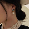 Design niche black camellia necklace women's clavicle chain 2022 new ins simple temperament necklace summer