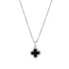 Four-leaf clover necklace, women's fashion, small fragrance, light luxury, niche women's clavicle accessories, versatile clavicle chain