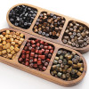 8x8mm wooden bucket beads black rosewood chicken wing wood green sandalwood loose beads beaded antiques handmade diy jewelry accessories