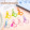 [Blue] Door buckle + solid color plastic five-pointed star + small transparent bear  + Rs.10.00 