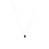 New water drop pendant necklace for women, simple and high-end clavicle chain, niche design, versatile and exquisite neck necklace accessories